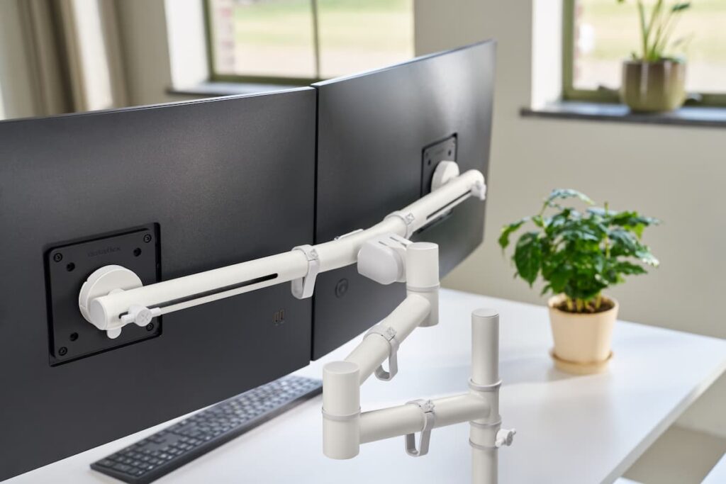 Dataflex Monitorarm wit designer monitorarm