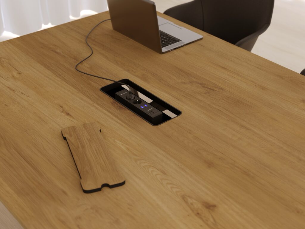 IBConnect stroompunt in bureau