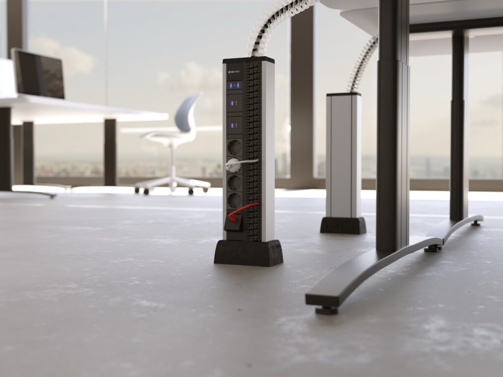 IBConnect stroompunt op de grond